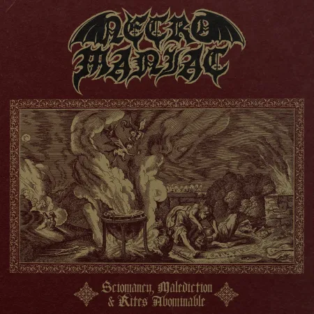 Necromaniac - Sciomancy, Malediction & Rites Abominable LP