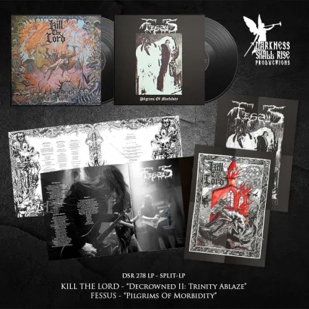 Fessus / Kill The Lord - Pilgrims Of Morbidity / Decrowned II: Trinity Ablaze LP